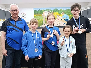 Participants au Challenge de pétanque jeunes 2026